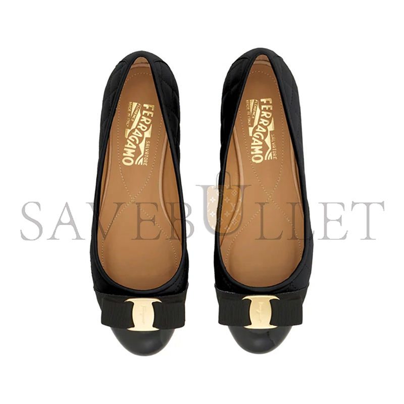 FERRAGAMO VARINA BALLET FLAT 01M831 672100